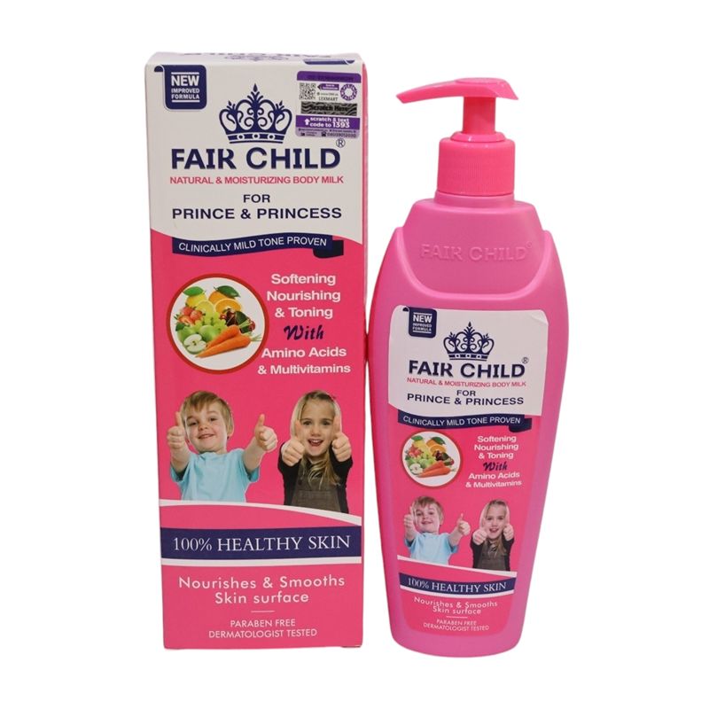 Fair Child Natural & Moisturizing Body Milk with Amino Acids & Multivitamins -B