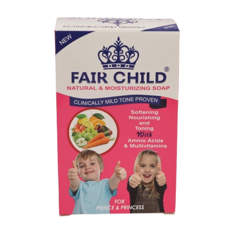 Fair Child Natural & Moisturizing Soap with Amino Acids & Multivitamins Fair Child Natural & Moisturizing Soap with Amino Acids & Multivitamins