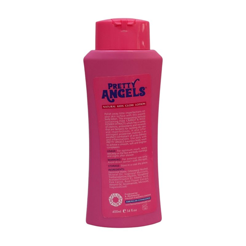 Pretty Angels Body Lotion with Pink Carrot & Rose Flower Extracts- C
