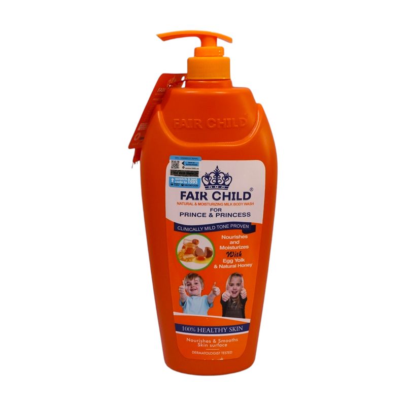 Fair Child Natural & Moisturizing Body Milk Wash - Egg yolk & Natural honey