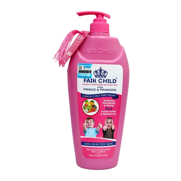 Fair Child Natural & Moisturizing Body Milk Wash - Amino Acids & Multivitamins - 1000ml