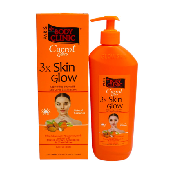 Body Clinic Carrot Glow Body Milk - 400ml 1