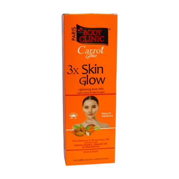 Body Clinic Carrot Glow Body Milk - 400ml