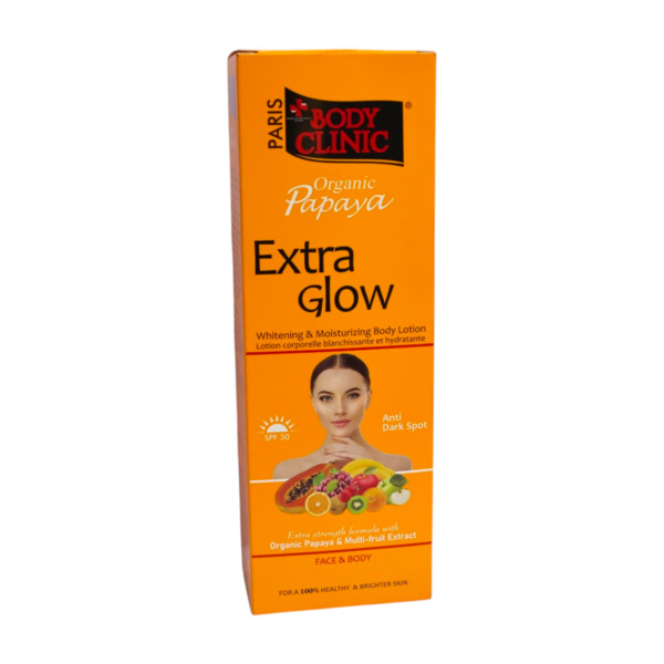 Body Clinic Organic Papaya Body Milk - 400ml Body Clinic Organic Papaya Body Milk - 400ml