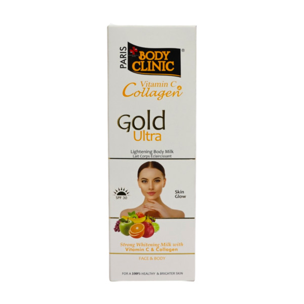 Body Clinic Vitamin C & Collagen Body Milk - 400ml Body Clinic Vitamin C & Collagen Body Milk - 400ml